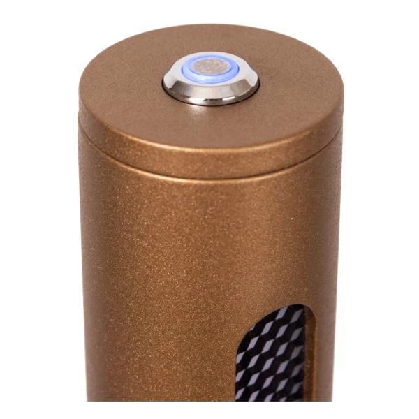 Lucide Premium GRIFFITH - Vloerlamp - Ø 21 cm - LED Dimb. - CCT - 1x18W 2700K/4000K - Brons - detail 3